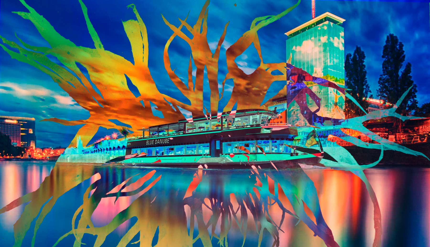 Water Cruises press picture, One Body of Water, DDSG, Klimabiennale Vienna 2024 