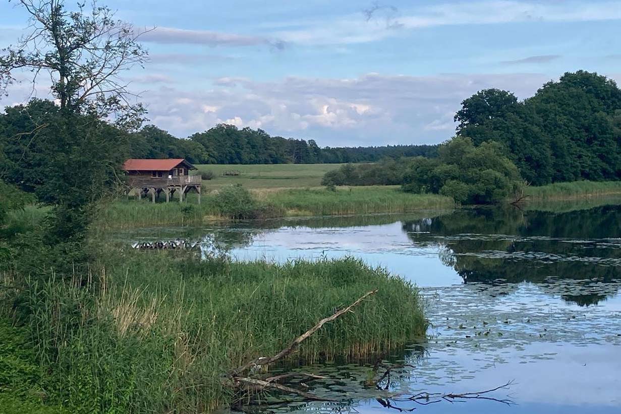 Floodwater Residency in the Elbe floodplains, Northern Germany.