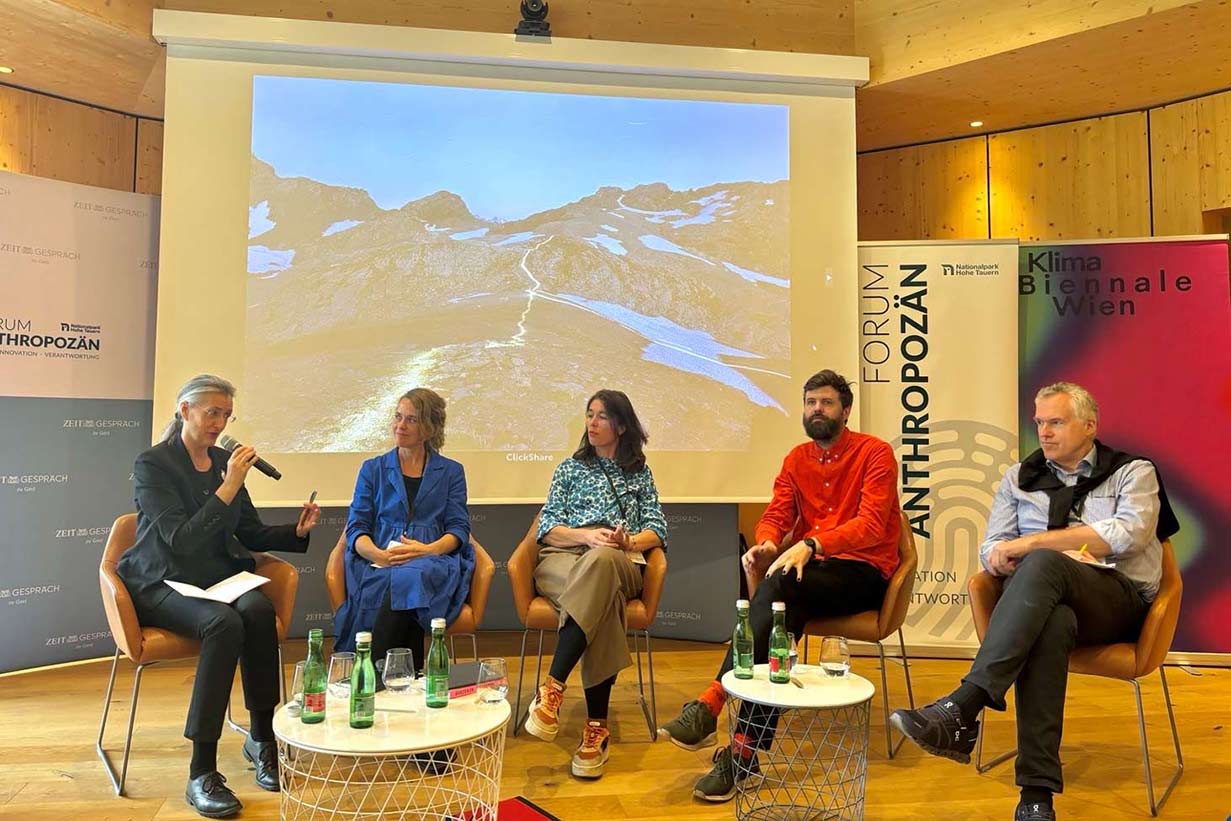 Panel at the Forum Anthopozaen 2024.