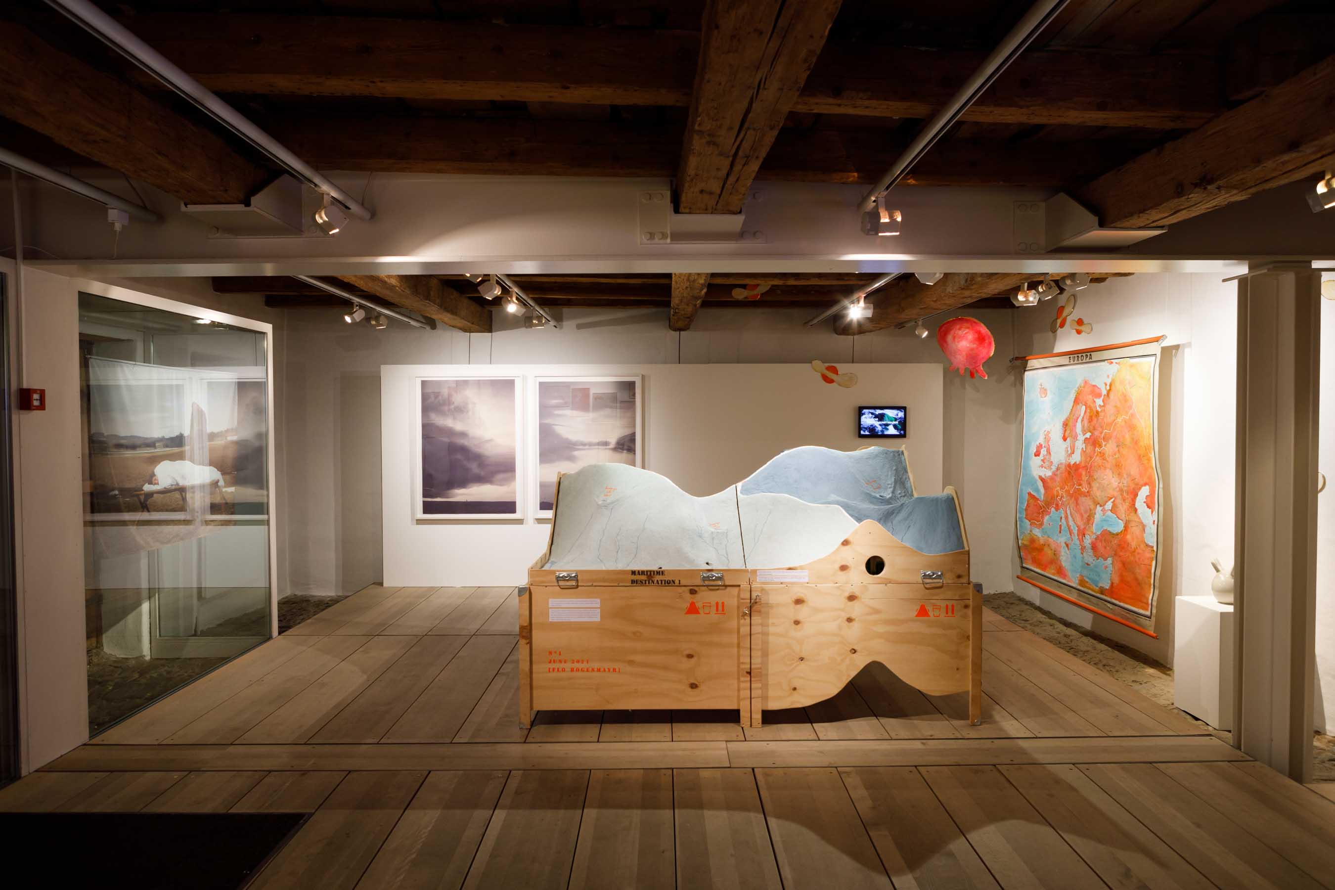 SHARING ATER Exhibition at Talmuseum Usern Andermatt, Switzerland.