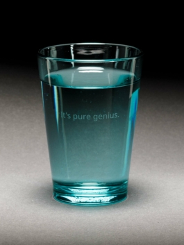 Free Genie - artwork by Regina Huegli reclaiming the spiritual value of water. 