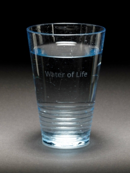 Free Genie - artwork by Regina Huegli reclaiming the spiritual value of water. 