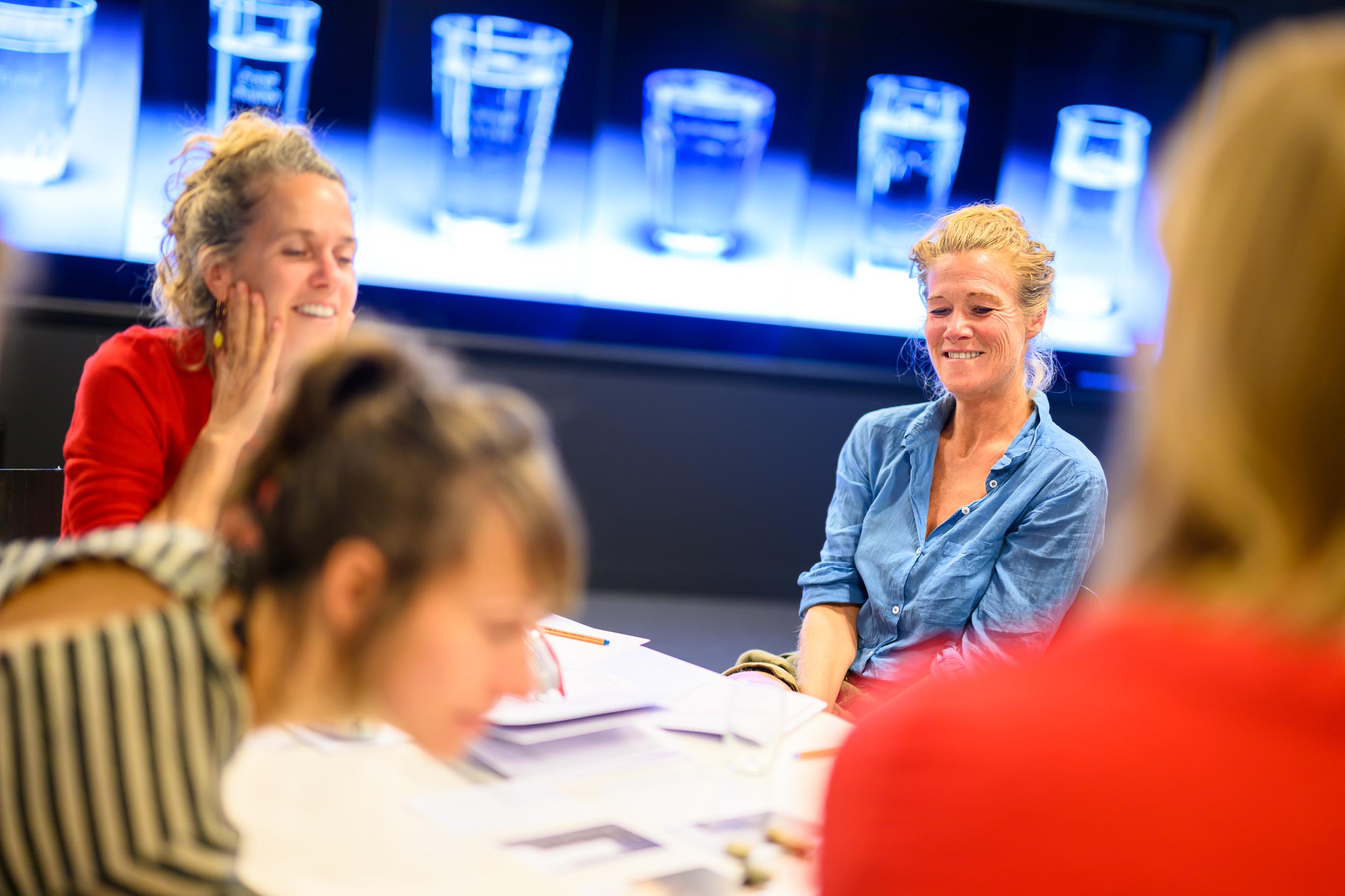 SHARING WATER game workshops of One Body of Water at DAVIS, Technical University Vienna, Vienna Design Week 2024.
