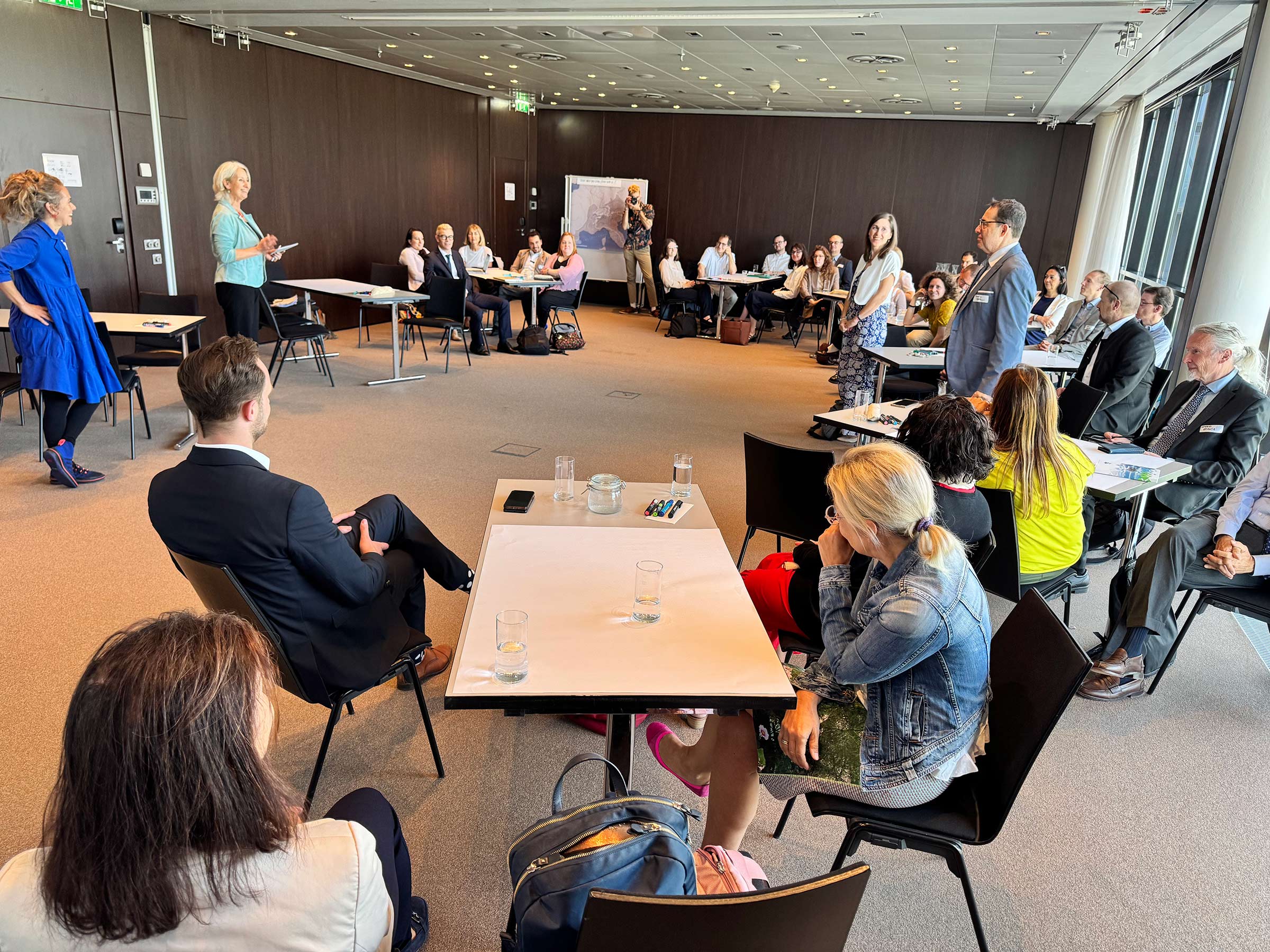 Change of Perspectives Workshop by One Body of Water at the EUSALP Conference in Villach 2025.